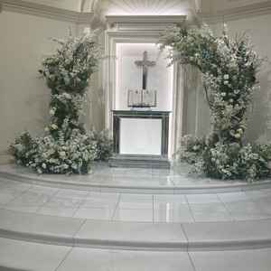 チャペルめっちゃ綺麗で自然があり白くてイメージにめっちゃあいいいなあと思いましたここであげたいと思い