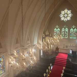 2階から見たチャペルです。当日はこちらからカメラマンの方が撮影されるそうです。