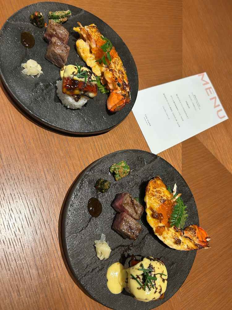 試食会は高級感がありました。