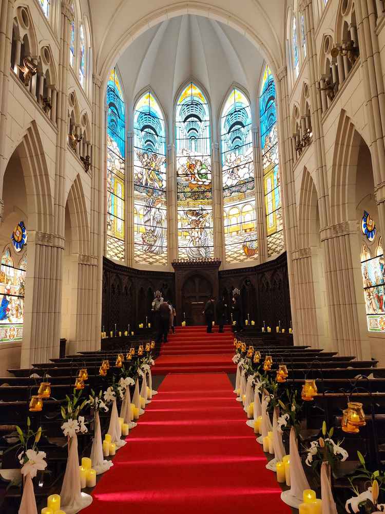 入場時の景色。