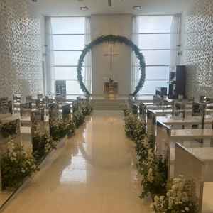 日当たりが良く、雨が降っていても光が差して明るいようです。