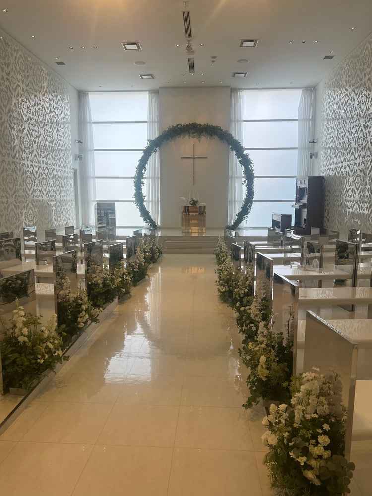 日当たりが良く、雨が降っていても光が差して明るいようです。