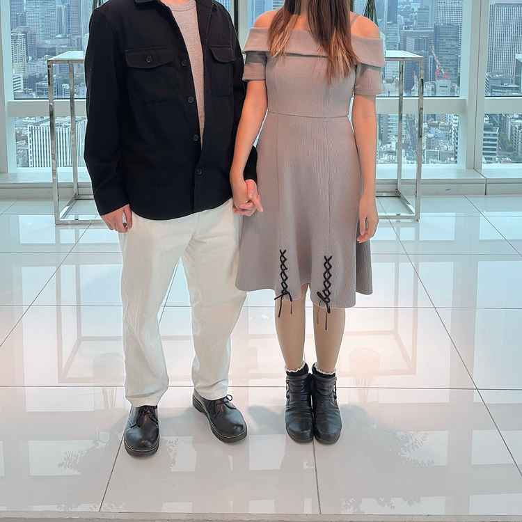 スタッフはカップルの写真撮ってくれました