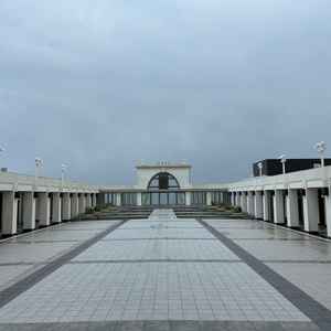 大聖堂を出たあとの景色