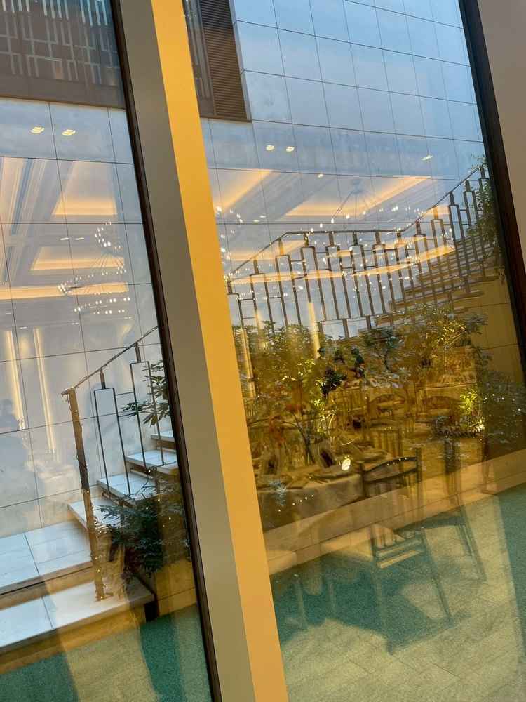 披露宴会場のガーデン