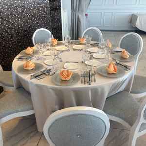 披露宴の円卓はこんな感じ