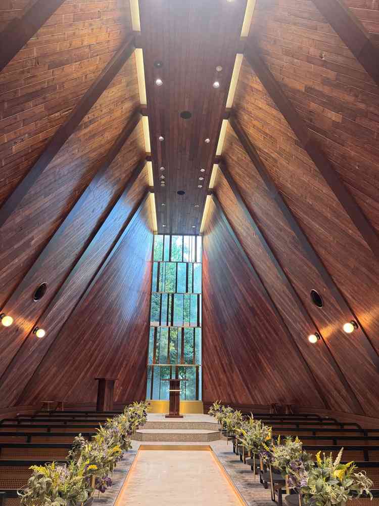 2人ともチャペルの一目惚れで見学を決めたのですごく楽しみにしていました。想像以上によかったです！