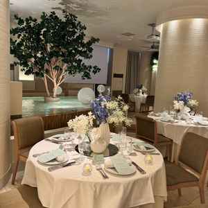 お部屋の中にお水がありお水の流れる音、音響等もすごく迫力がありました。