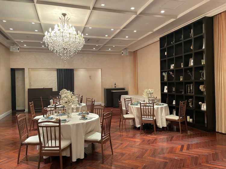 アットホームな披露宴会場