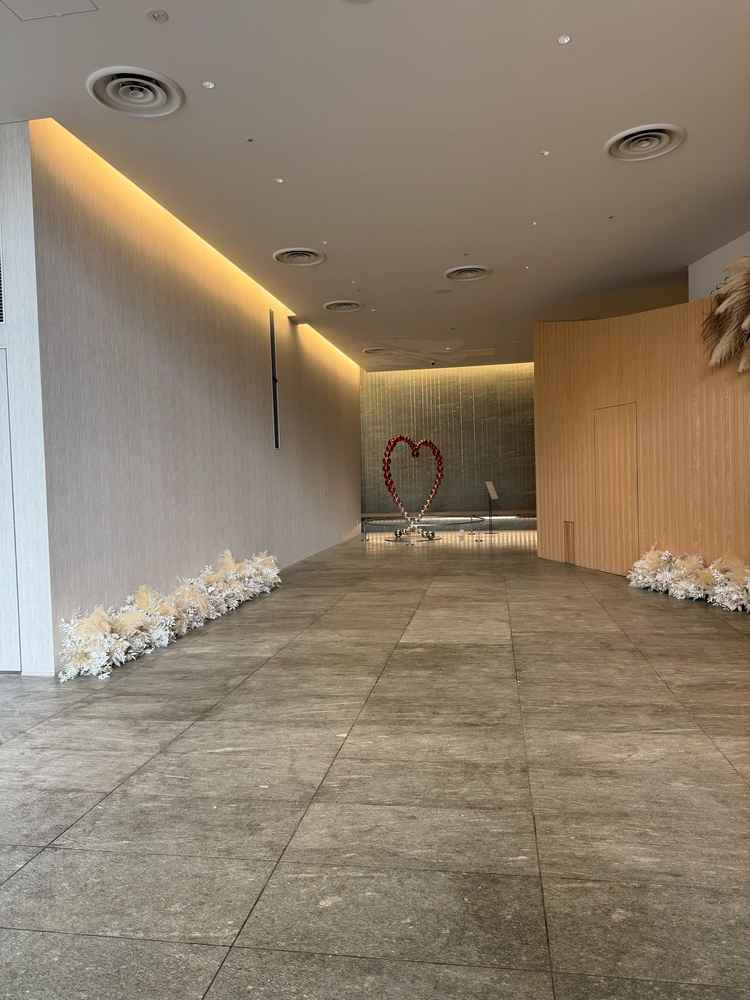 アフターセレモニーをする場所。