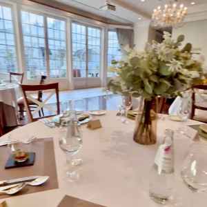 円卓も素敵でした。