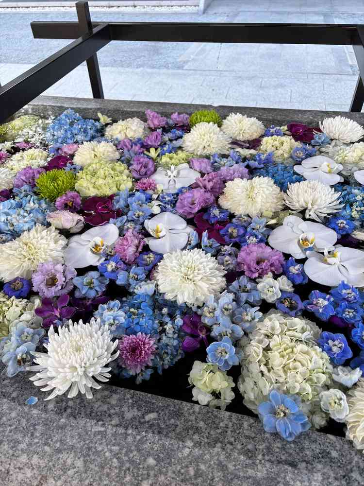 境内の手洗い場