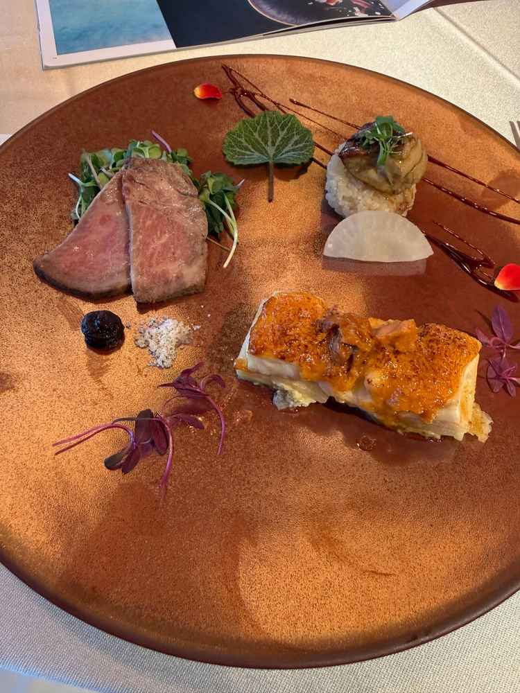 試食のハーフコース