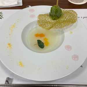 試食のデザート