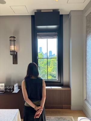 親族の待合スペース。抹茶が飲めるらしい