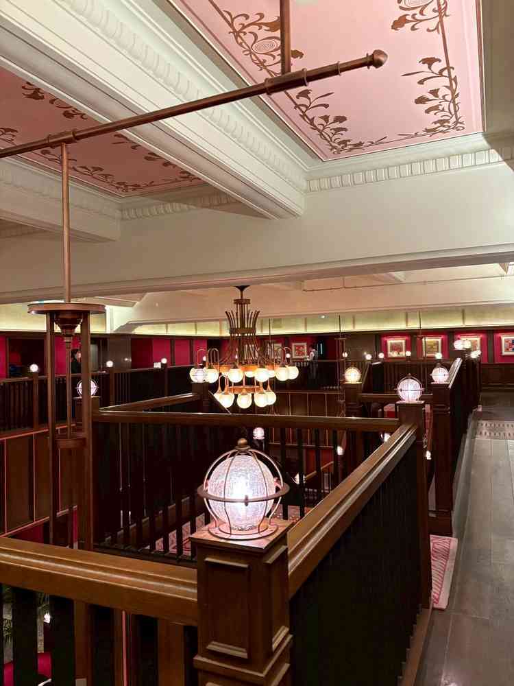 ゲストの待合室も広々としていて、写真映えするデザインでした。