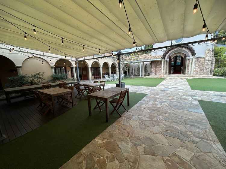 雨でも大丈夫なガーデン