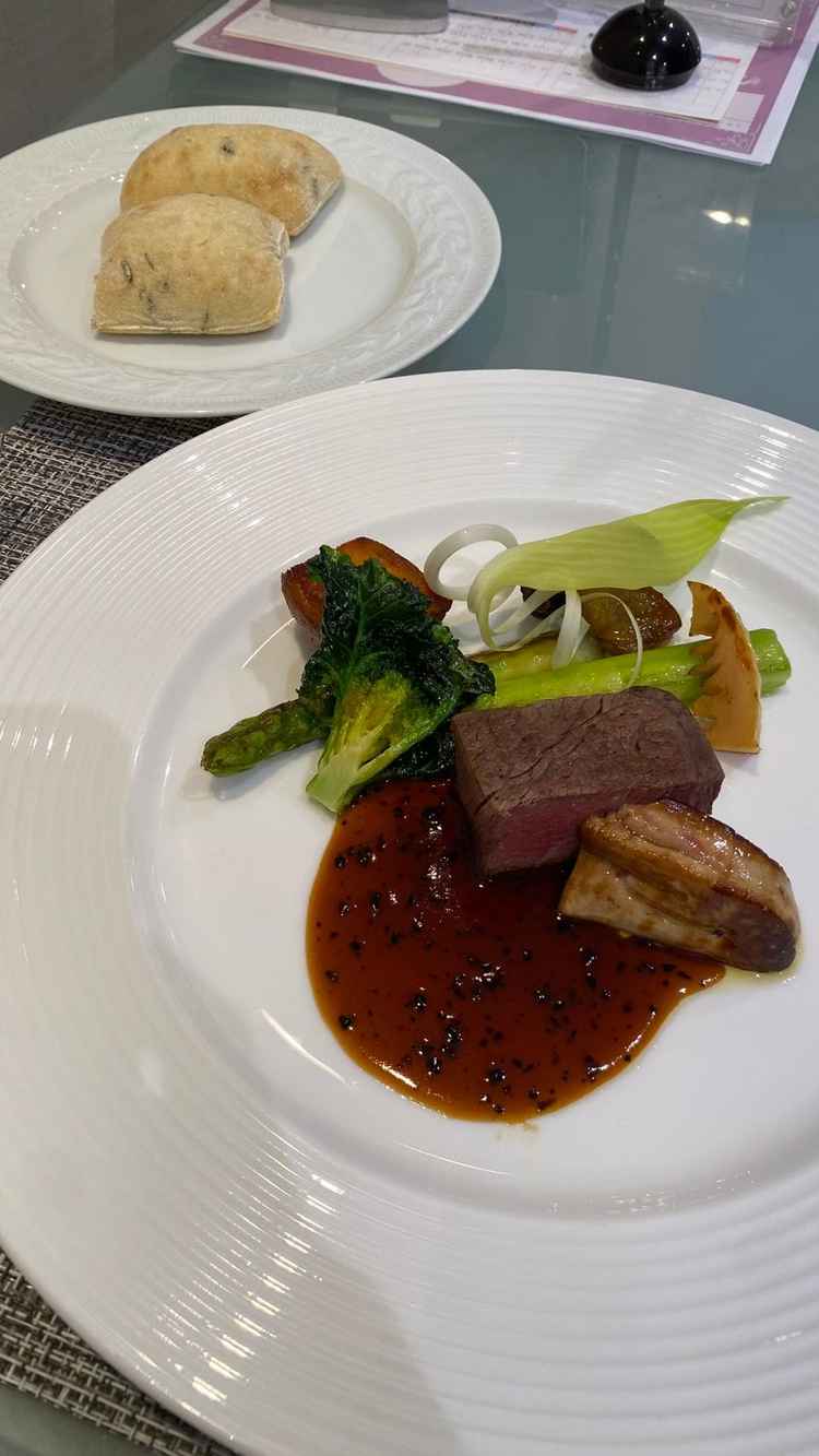 提供された料理です。