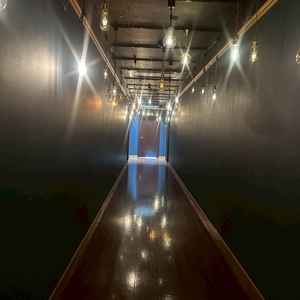 チャペル前にある廊下