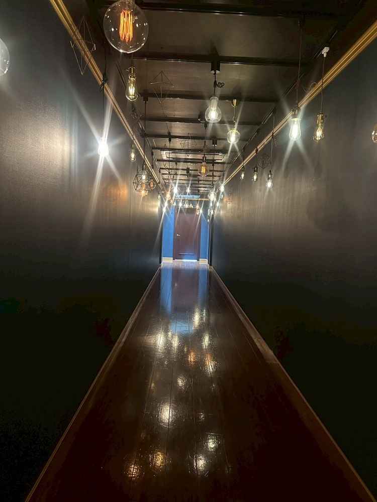 チャペル前にある廊下