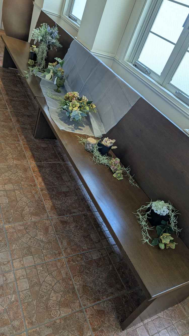 廊下横の飾り付け