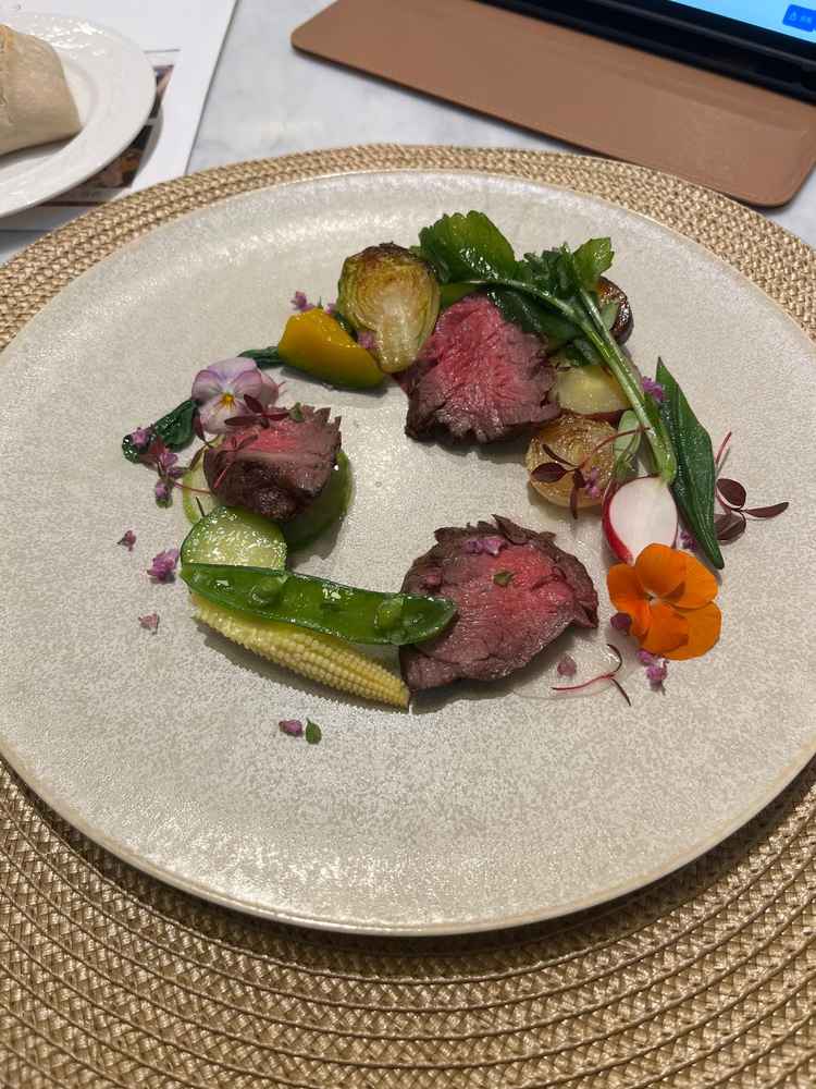 試食。このメニューは当日出てこないらしいが美味しかったです