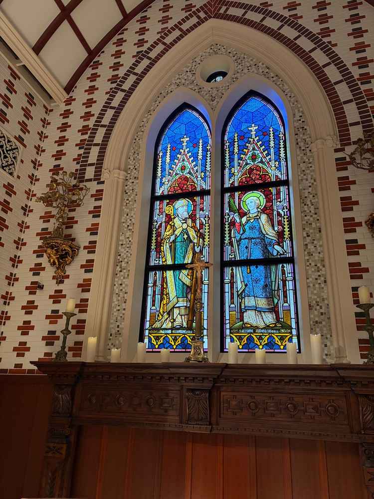 チャペルの中です。とてもきれいです。