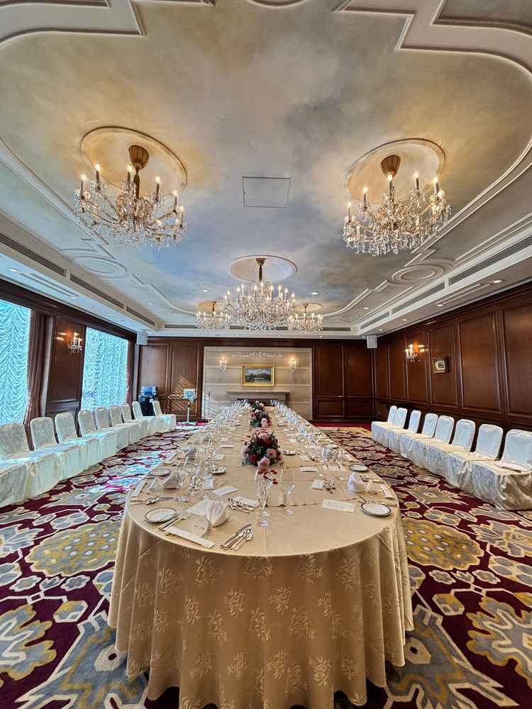 披露宴会場です。