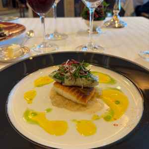 美味しいコース料理の試食。試食とは思えない質。