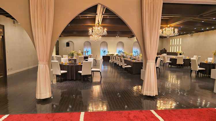 五回の披露宴会場