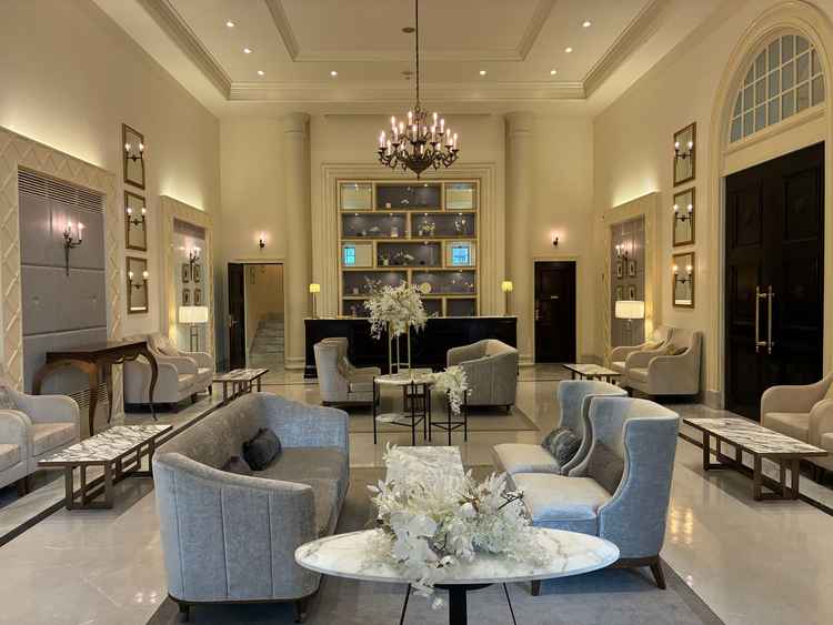 ロビーが広くて開放的で素敵でした。