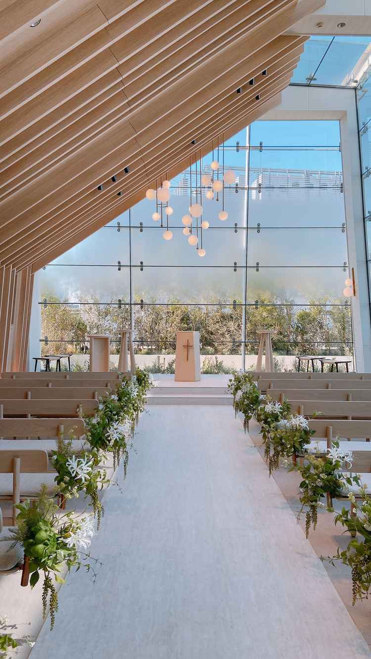 見学日の天気もよく、めちゃくちゃ綺麗！