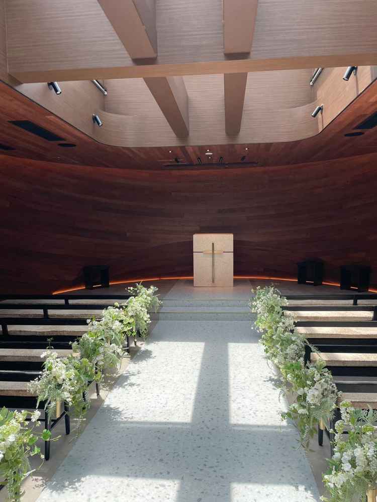 チャペル後ろから