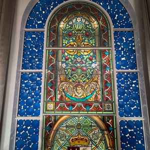 ステンドグラスが綺麗でした