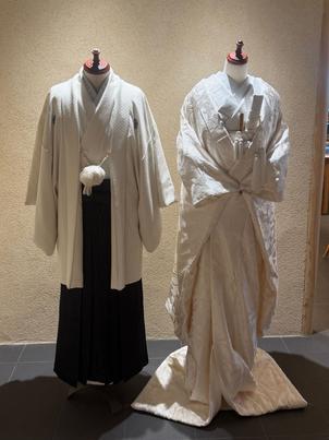 和装が展示してあり、とても素敵でした。
