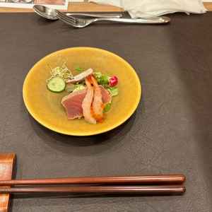 試食会の前菜です。おいしかったです。