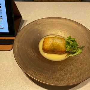 試食の魚のパイ