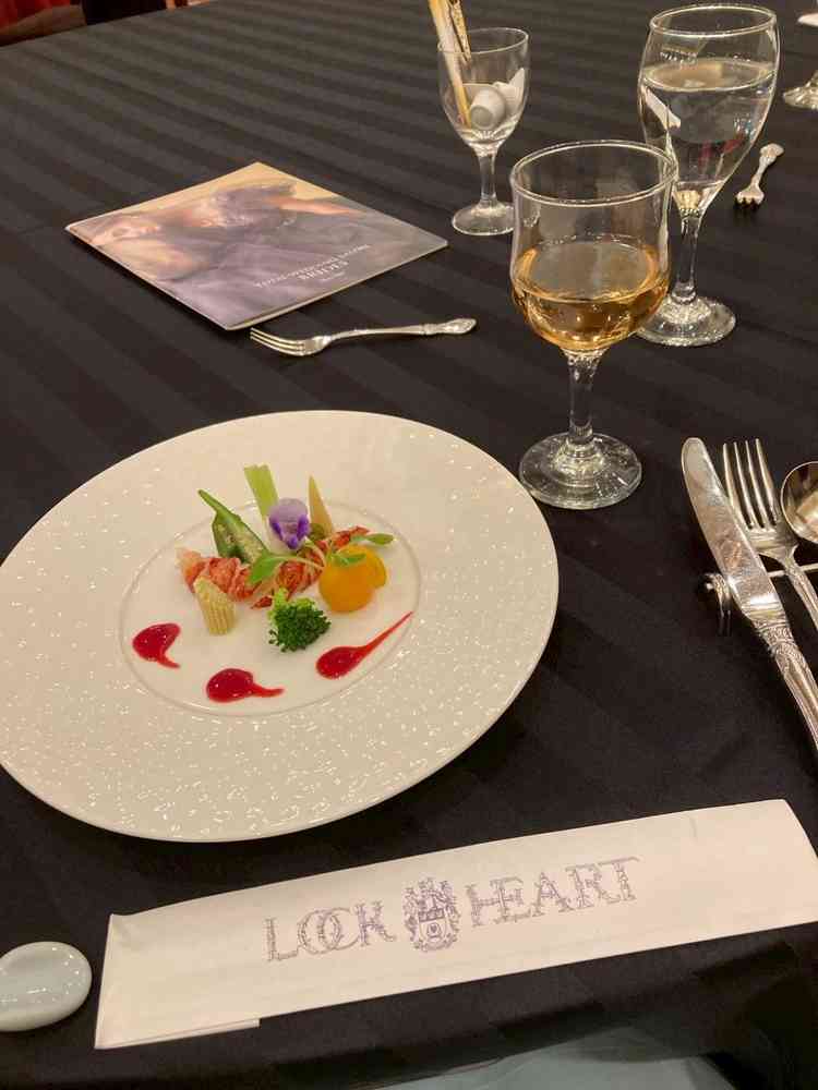 お食事も綺麗でゲストに喜んで貰えそうでした。