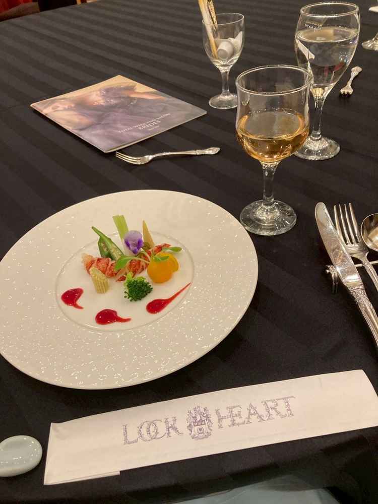 お食事も綺麗でゲストに喜んで貰えそうでした。