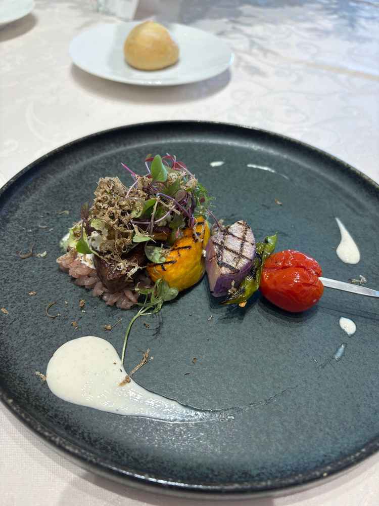料理の試食。とても美味しかったです。