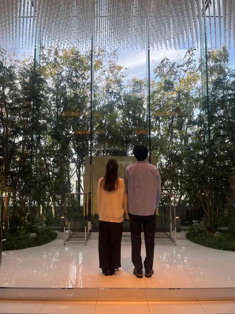 実際に挙式のような写真を撮っていただきました。