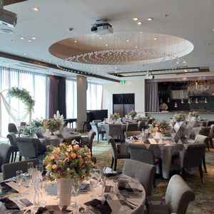 披露宴の会場です。