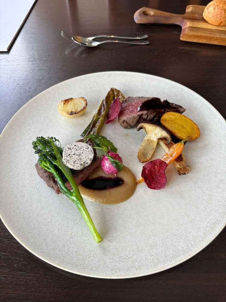 2種の美味しいお肉がある試食