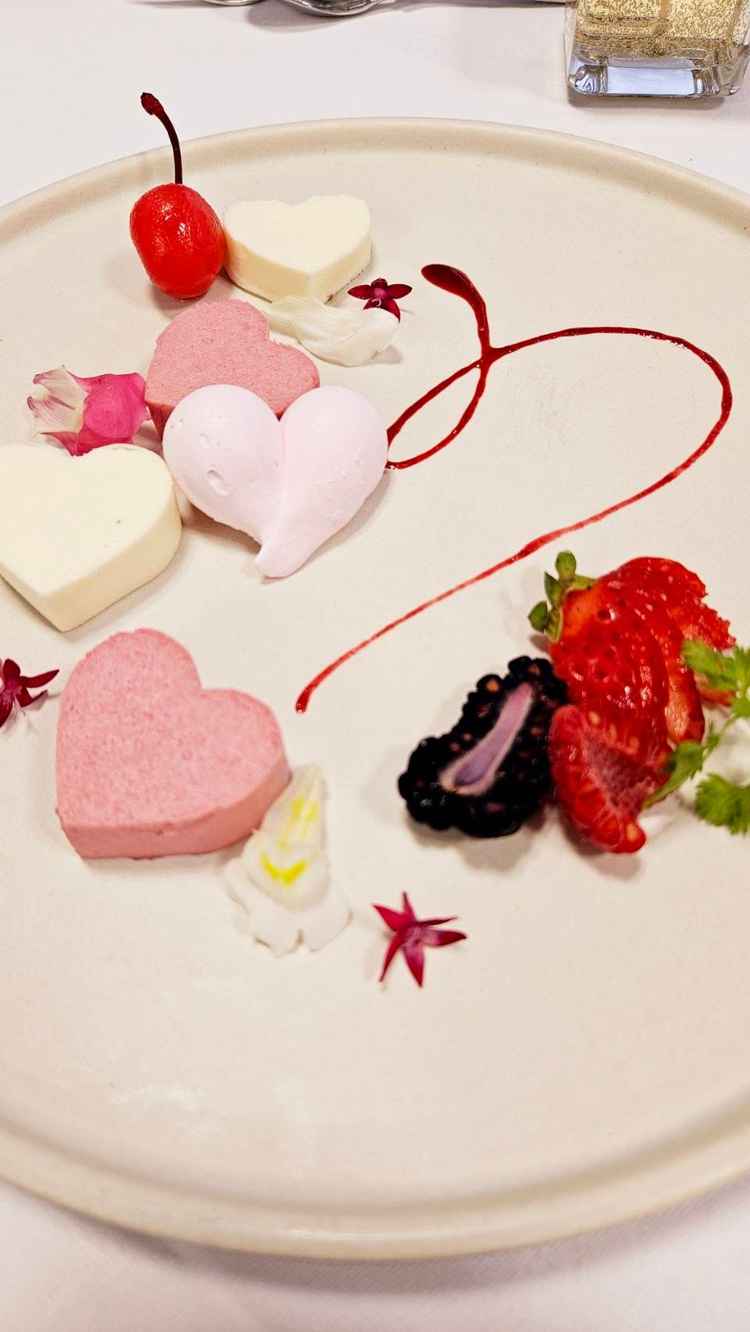 スイーツも可愛らしい