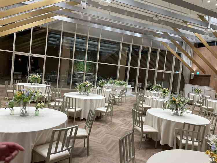 木目調が暖かい雰囲気でした