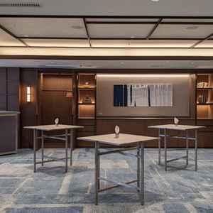 見学した披露宴会場。