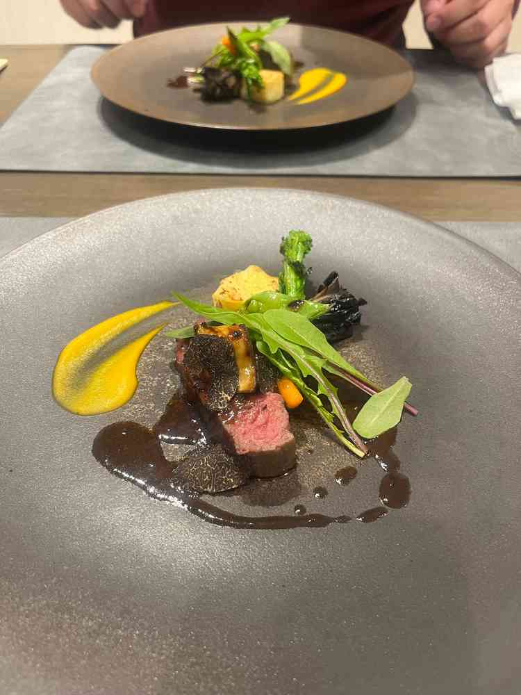 コースの料理を試食させていただきました。一つ一つとても美味しかったです。