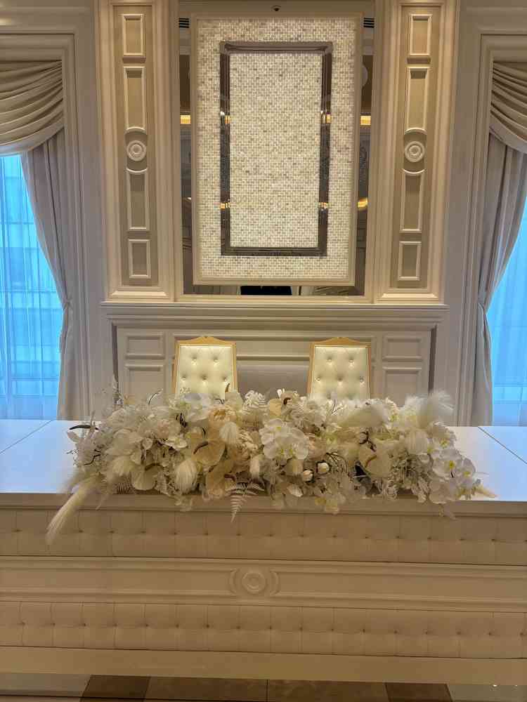 高砂の装花のイメージ