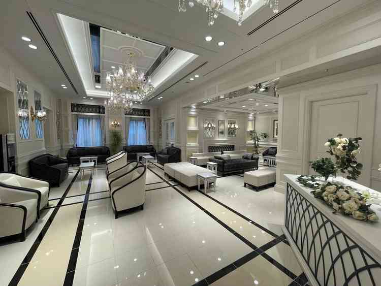 待合室が清潔感に溢れててすてきでした。