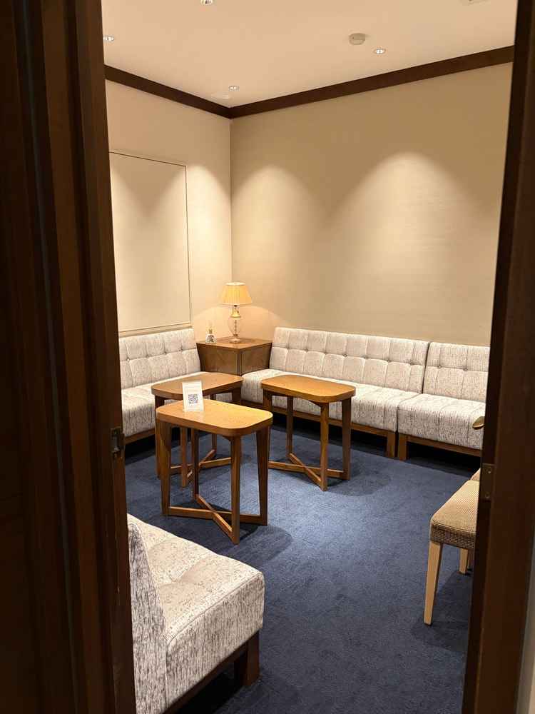 両家しんぞくのまちあいし親族の待合室が完備されていて、ゆっくり待ってもらえそうでした。